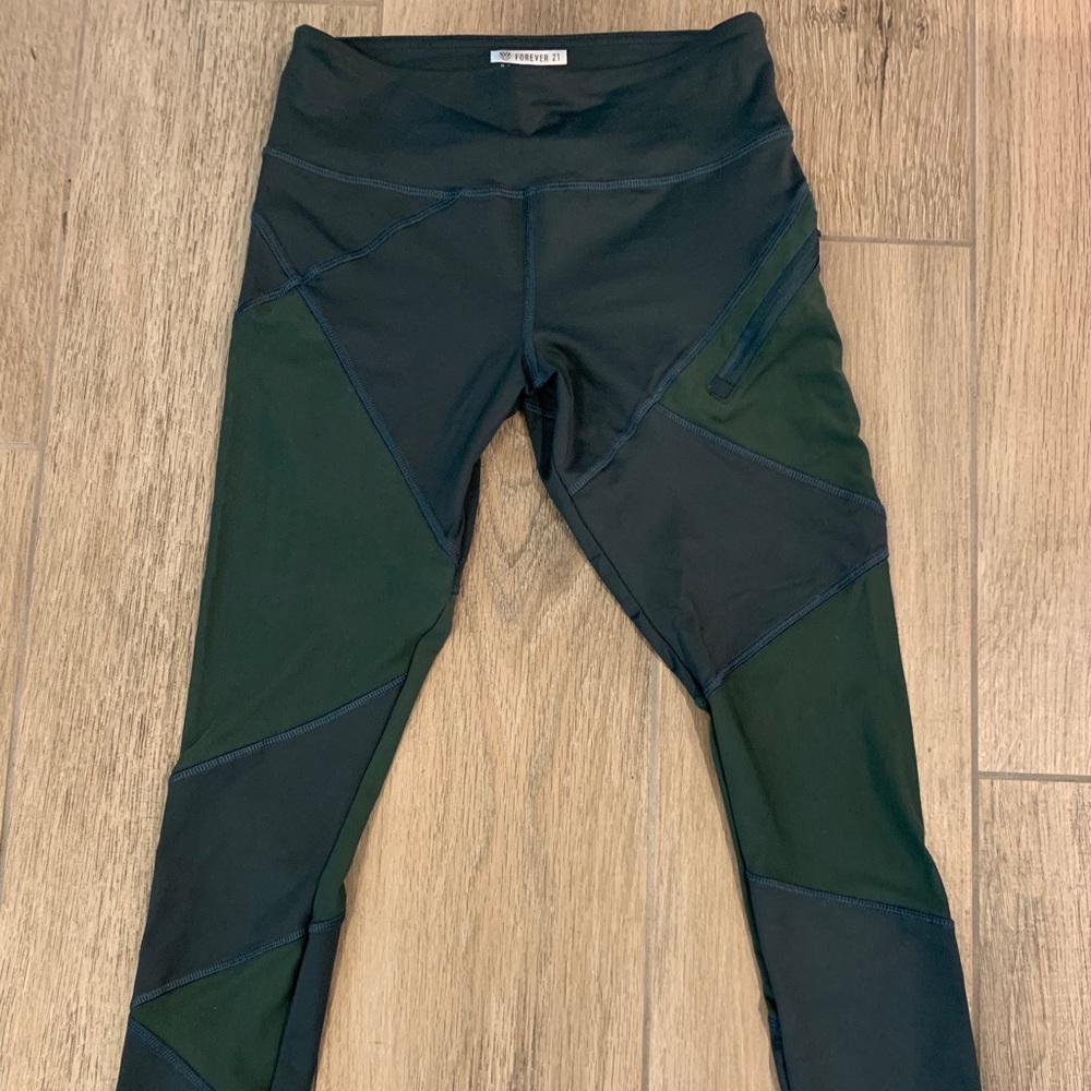 Forever 21 Leggings with Pocket and Mesh